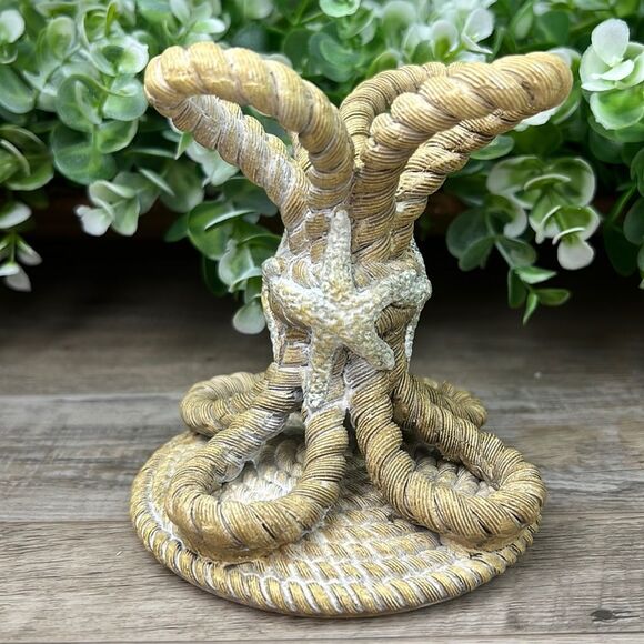 Bed Bath & Beyond Nautical Rope Starfish Toothbrush Holder - Picture 1 of 11